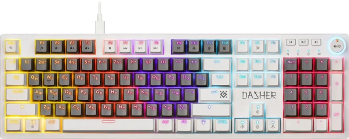 Клавиатура Defender Dasher GK-472 (45473); механическая;