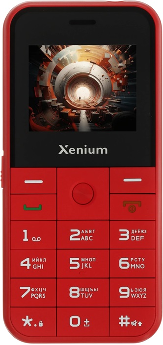 Мобильный телефон Philips Xenium X718 Red