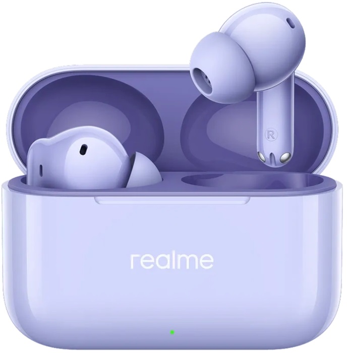 TWS-наушники Realme Buds T200 Purple (RMA2410);