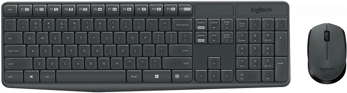 Комплект клавиатура + мышь Logitech MK235