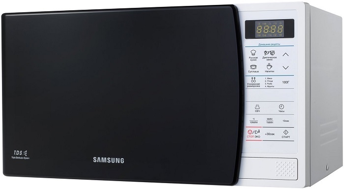 Микроволновая печь Samsung ME83KRW-1/BW; 800/1150 Вт;