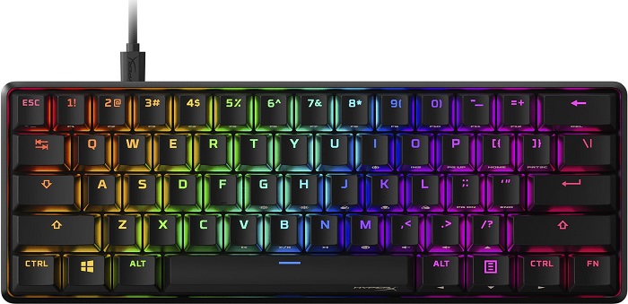Клавиатура HyperX Alloy Origins 60 (HKBO1S-RB-RU/G/4P5N4AA#ABA);