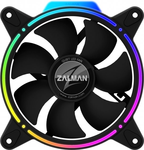 Вентилятор 120мм Zalman ZM-RFD120A; гидродинамический; 1500