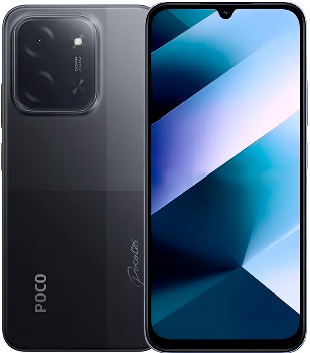 Смартфон POCO C85 6/128Гб Black (MZB0LGERU);
