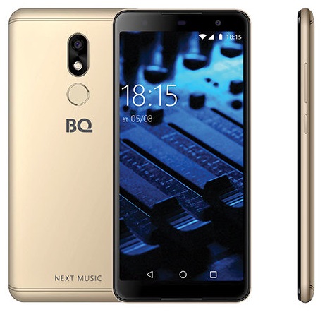Смартфон BQ NextMusic 2/16Гб Gold (BQ-5707G);