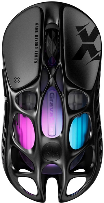 Мышь Bluetooth GravaStar Mercury X Black;