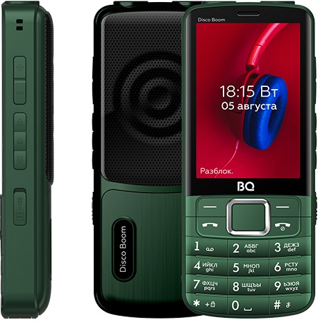 Мобильный телефон BQ Disco Boom Green