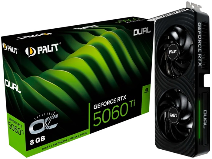 Видеокарта nVidia RTX 5060Ti Palit RTX