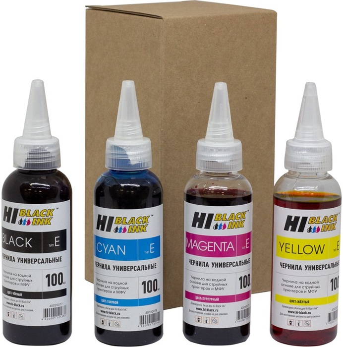 Чернила Hi-Black универсальные (1507010956); для Epson;