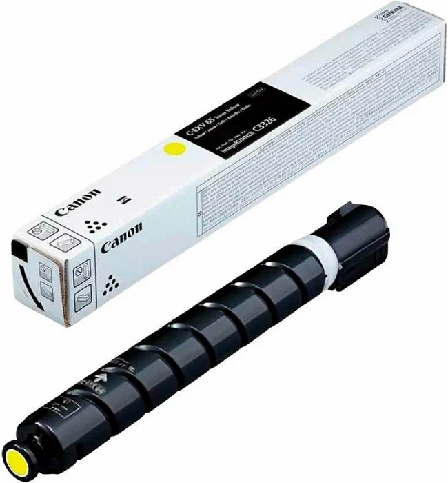 Картридж лазерный Canon C-EXV65Y (5764C001); для