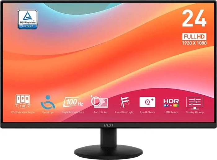 Монитор 24" MSI PRO MP242L (9S6-3PD5CT-016);