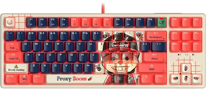 Клавиатура A4Tech Bloody AT87 Proxy Boom;