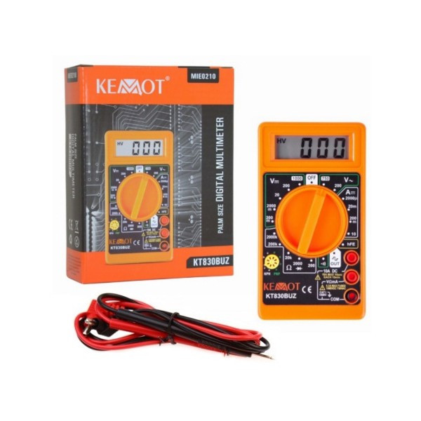 Мультиметр Kemot MIEO210 (KT830BUZ); оранжевый