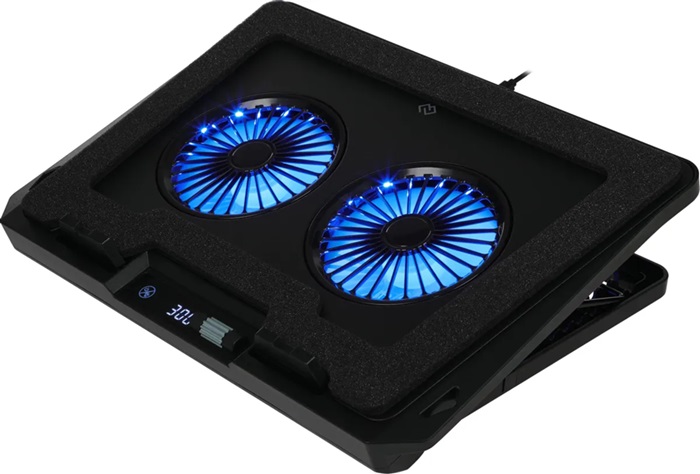 Система охлаждения для ноутбука Digma D-NCP170-2x110RGB; Система охлаждения для ноутбука Digma D-NCP170-2x110RGB;
