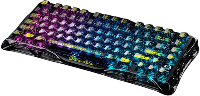 Клавиатура GravaStar Mercury K1 Lite Black;