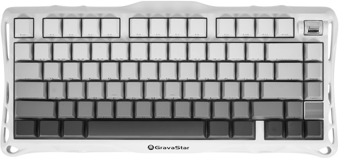 Клавиатура GravaStar Mercury K1 Gradient White