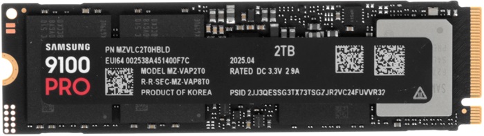 SSD-накопитель M.2 2Тб Samsung 9100 PRO