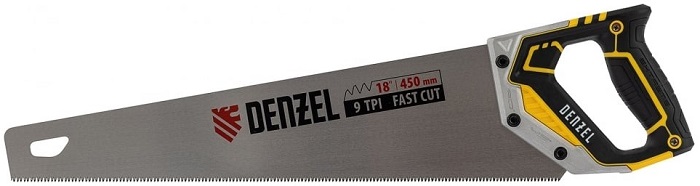 Ножовка по дереву Denzel 9 TPI