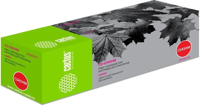 Картридж лазерный Cactus CS-C045HM; для Canon