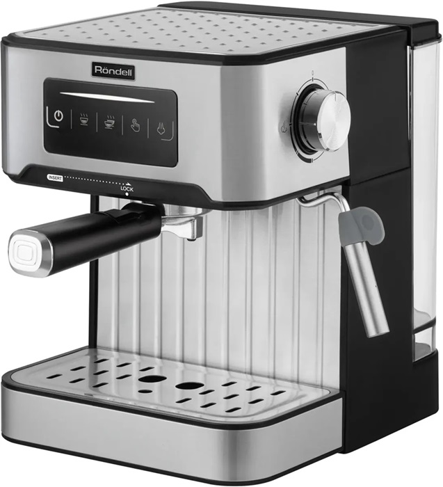 Кофеварка рожковая Rondell RDE-1106; 1200 Вт;