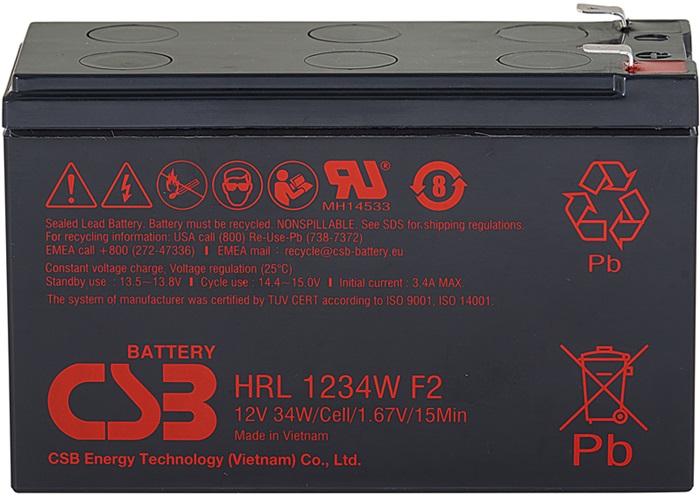 Аккумуляторная батарея для ИБП CSB Battery
