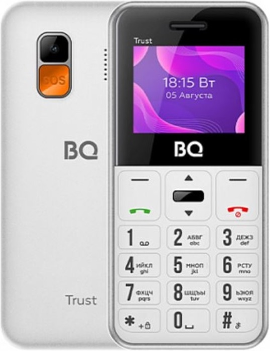 Мобильный телефон BQ Trust White (BQ-1866);