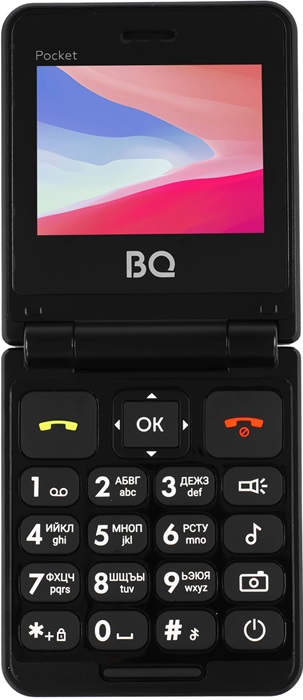 Мобильный телефон BQ Pocket Black (BQ-2456);