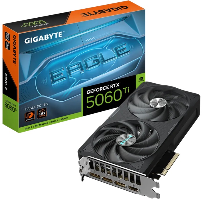 Видеокарта nVidia RTX 5060Ti Gigabyte RTX