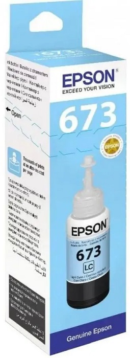 Чернила Epson 673 (C13T673598); L800/L1800/L810/L850; 70