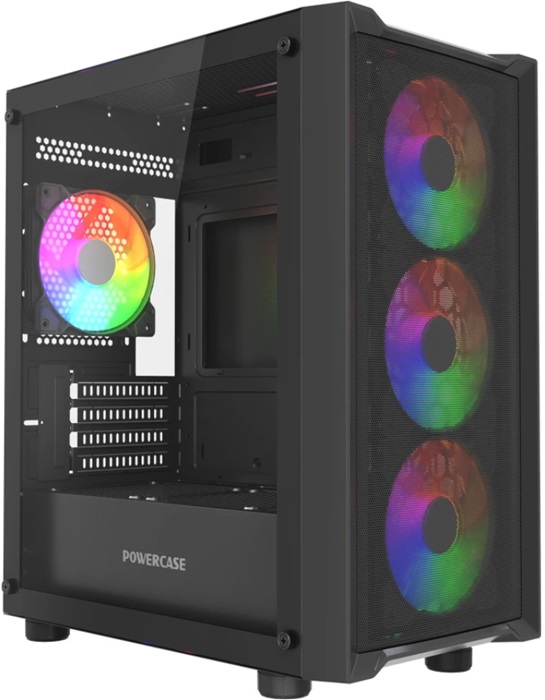 Корпус Powercase Mistral Micro EM19 (CMMEM19B-A4);