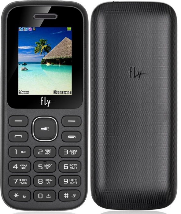 Мобильный телефон Fly FF188 Black; 1.77"(160х128);