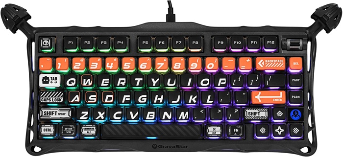 Клавиатура GravaStar Mercury K1 Pro BO