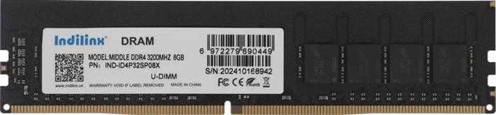 Оперативная память DDR4 8Гб Indilinx IND-ID4P32SP08X;