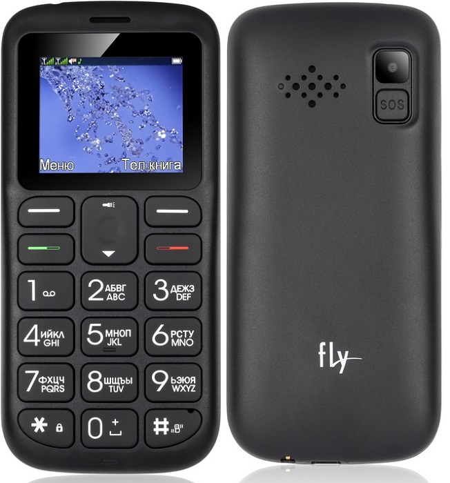 Мобильный телефон Fly Ezzy 7+ Black;