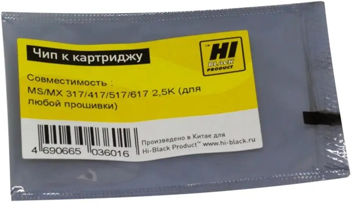 Чип к картриджу для Lexmark MS/MX