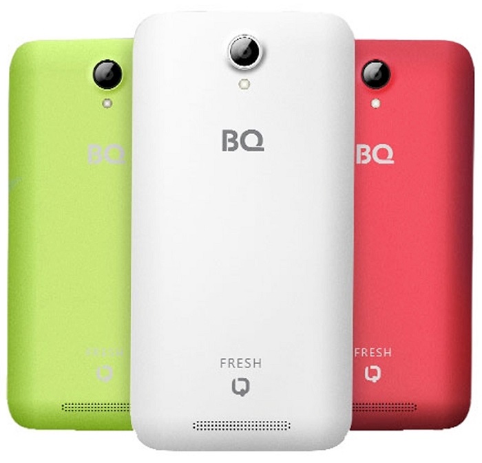 Смартфон BQ Fresh White (green+red) (BQ-5030);