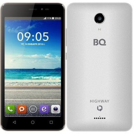 Смартфон BQ HighWay Silver (BQ-5025); 5"(854x480);