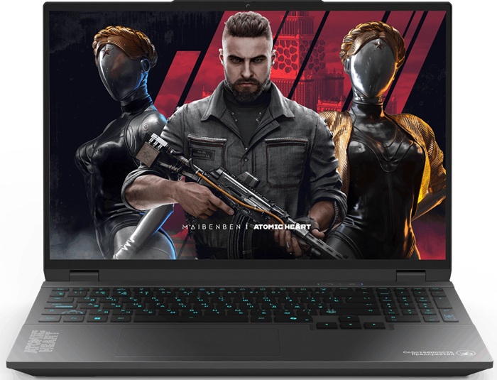 Ноутбук 16" Maibenben X16B-R98956 (X16B-R98956GQSHBRE3); 2560х1600;