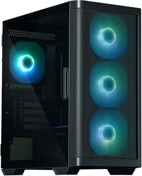 Корпус Zalman M4 Black; mATX; Mini-Tower;