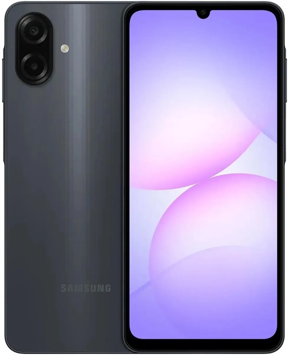 Смартфон Samsung Galaxy A07 4/64Gb Black