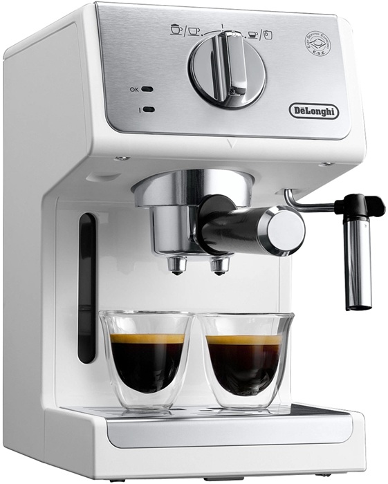 Кофеварка рожковая DeLonghi Active Line (ECP33.21.W);