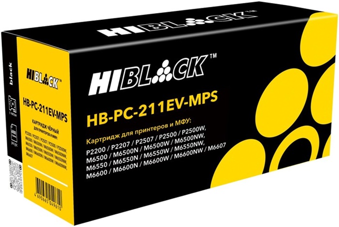 Картридж лазерный Hi-Black HB-PC-211EV-MPS; для Pantum