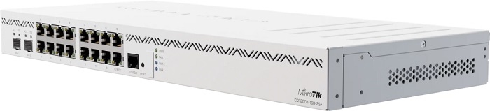 Маршрутизатор Mikrotik CCR2004-16G-2S+; 2xSFP,16xLAN(10/100/1000 Мбит/с)