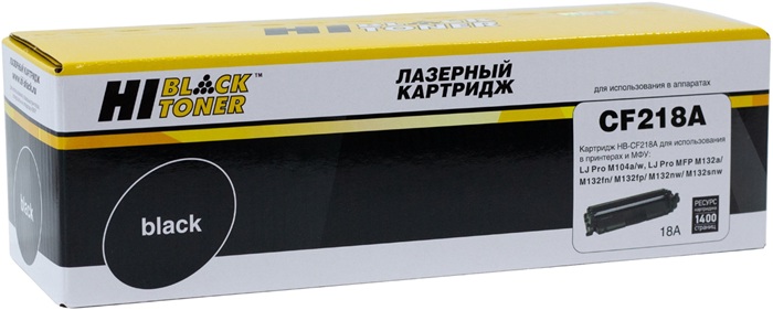 Картридж лазерный Hi-Black HB-CF218A; для HP