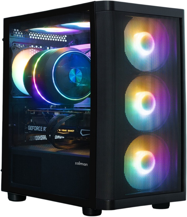 Корпус Zalman M4 SE Black; mATX;