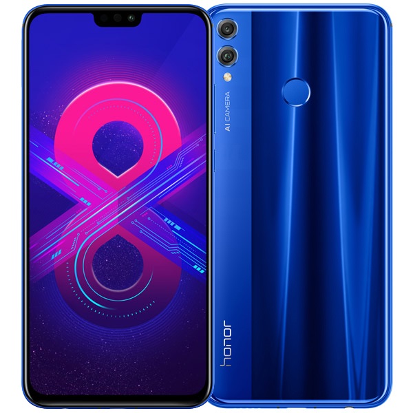 Смартфон Honor 8X 4/64Гб Blue (JSN-L21);