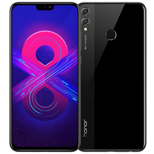 Смартфон Honor 8X 4/64Гб Black (JSN-L21);