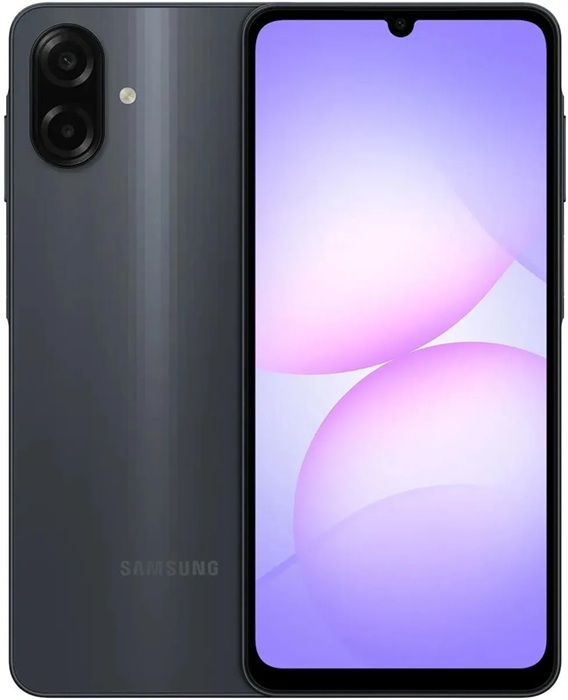 Смартфон Samsung Galaxy A07 4/64Gb Black