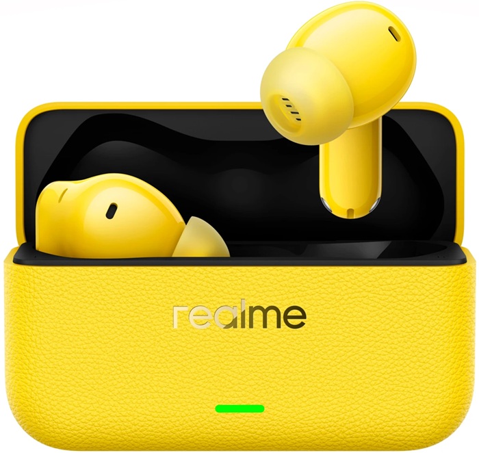 TWS-наушники Realme Buds T500 Pro Yellow