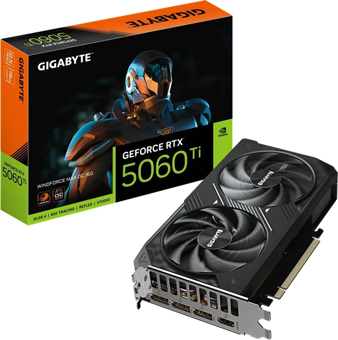 Видеокарта nVidia RTX 5060Ti Gigabyte RTX